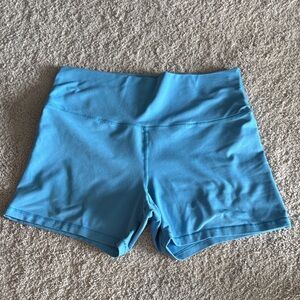 aerie High-Waist Athletic Shorts - Light Blue